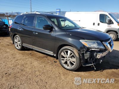 Czwarte zdjęcie samochodu z boku: 2015 NISSAN PATHFINDER S VIN:5N1AR2MM4FC685996 - miniatura