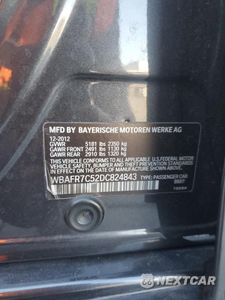 Zdjęcie 12 z 14 samochodu: 2013 BMW 535 I VIN:WBAFR7C52DC824843 - miniatura