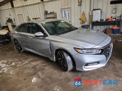 Czwarte zdjęcie samochodu z boku: 2020 HONDA ACCORD SPORT VIN:1HGCV1F3XLA070255 - miniatura