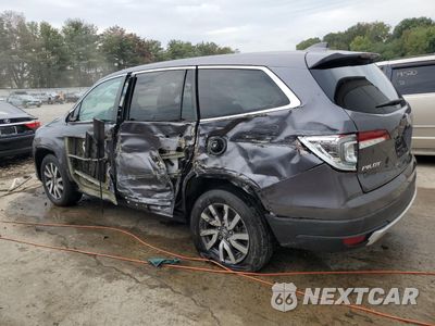 Drugie zdjęcie samochodu z przodu: 2019 HONDA PILOT EXL VIN:5FNYF6H51KB096570 - miniatura