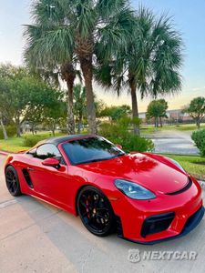 2021 PORSCHE BOXSTER SPYDER WP0CC2A84MS240215 - główne zdjęcie licytacji z USA - miniatura