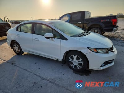 Czwarte zdjęcie samochodu z boku: 2015 HONDA CIVIC HYBRID VIN:19XFB4F28FE002034 - miniatura