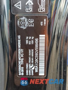 Zdjęcie 12 z 12 samochodu: 2016 BMW 228 XI SULEV VIN:WBA1G9C59GV598496 - miniatura