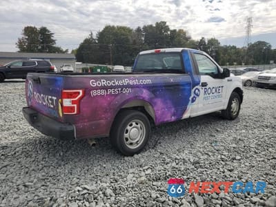 Trzecie zdjęcie samochodu z tyłu: 2019 FORD F150 VIN:1FTMF1CP5KKC47200 - miniatura