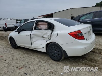 Drugie zdjęcie samochodu z przodu: 2012 HONDA CIVIC LX VIN:2HGFB2F54CH565856 - miniatura