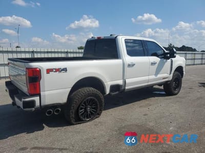 Trzecie zdjęcie samochodu z tyłu: 2024 FORD F250 SUPER DUTY VIN:1FT8W2BM7RED24687 - miniatura