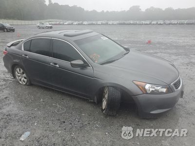 Czwarte zdjęcie samochodu z boku: 2008 HONDA ACCORD EXL VIN:1HGCP26848A165428 - miniatura