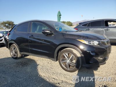 Czwarte zdjęcie samochodu z boku: 2021 HONDA HR-V EX VIN:3CZRU5H5XMM701599 - miniatura