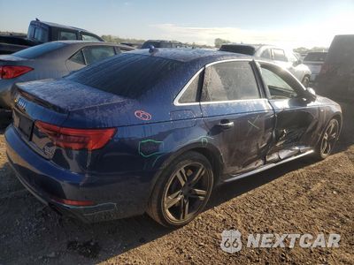 Trzecie zdjęcie samochodu z tyłu: 2017 AUDI A4 PREMIUM PLUS VIN:WAUENAF41HN054264 - miniatura