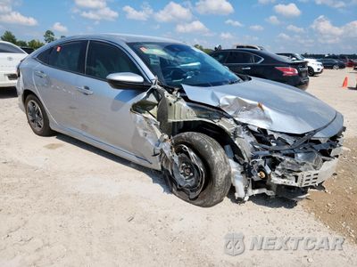 Czwarte zdjęcie samochodu z boku: 2021 HONDA CIVIC LX VIN:2HGFC2F61MH549850 - miniatura