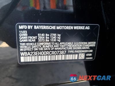 Zdjęcie 13 z 13 samochodu: 2024 BMW 740 I VIN:WBA23EH00RCR07387 - miniatura