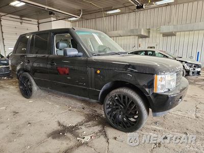 Czwarte zdjęcie samochodu z boku: 2004 LAND ROVER RANGE ROVER HSE VIN:SALME11454A155050 - miniatura