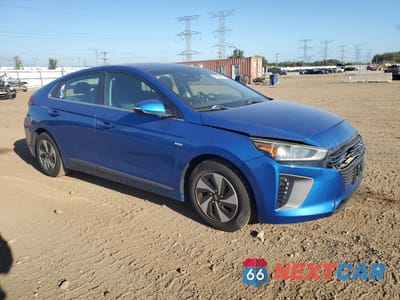 Czwarte zdjęcie samochodu z boku: 2017 HYUNDAI IONIQ SEL VIN:KMHC75LC5HU046371 - miniatura