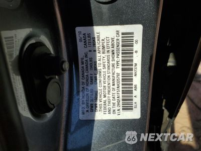 Zdjęcie 13 z 13 samochodu: 2010 HONDA CIVIC LX VIN:2HGFA1F57AH325792 - miniatura