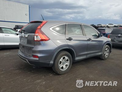 Trzecie zdjęcie samochodu z tyłu: 2015 HONDA CR-V LX VIN:3CZRM3H33FG702260 - miniatura