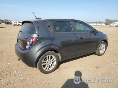 Trzecie zdjęcie samochodu z tyłu: 2016 CHEVROLET SONIC LS VIN:1G1JB6SH7G4116554 - miniatura