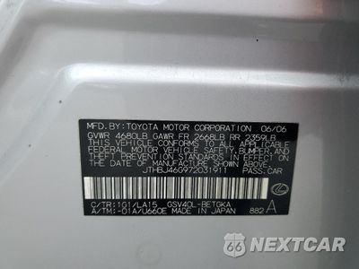 Zdjęcie 13 z 15 samochodu: 2007 LEXUS ES 350 VIN:JTHBJ46G972031911 - miniatura