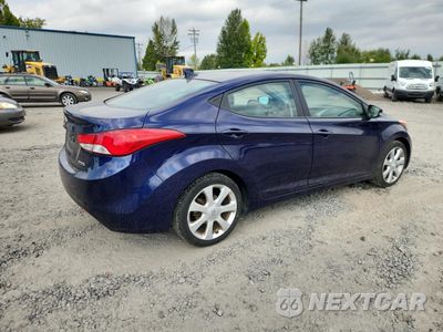 Trzecie zdjęcie samochodu z tyłu: 2013 HYUNDAI ELANTRA GLS VIN:5NPDH4AE2DH215707 - miniatura