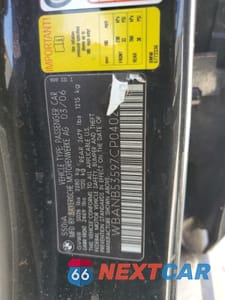 Zdjęcie 12 z 14 samochodu: 2007 BMW 550 I VIN:WBANB53597CP04028 - miniatura