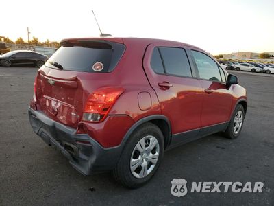 Trzecie zdjęcie samochodu z tyłu: 2015 CHEVROLET TRAX LS VIN:KL7CJKSB4FB243440 - miniatura