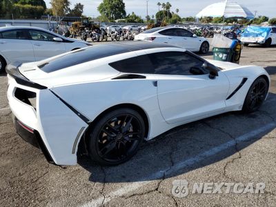 Trzecie zdjęcie samochodu z tyłu: 2016 CHEVROLET CORVETTE STINGRAY 1LT VIN:1G1YB2D76G5122447 - miniatura