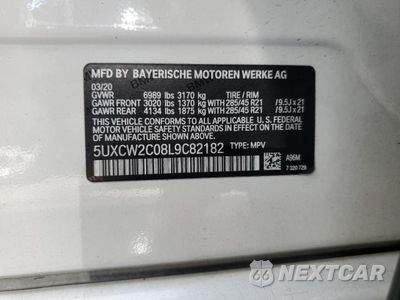 Zdjęcie 13 z 13 samochodu: 2020 BMW X7 XDRIVE40I VIN:5UXCW2C08L9C82182 - miniatura