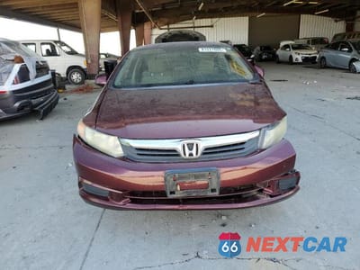 Piąte zdjęcie samochodu w środku: 2012 HONDA CIVIC EX VIN:2HGFB2F86CH573841 - miniatura