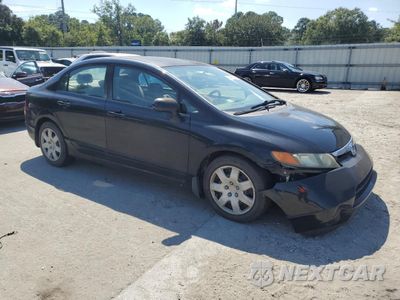 Czwarte zdjęcie samochodu z boku: 2008 HONDA CIVIC LX VIN:2HGFA16578H356308 - miniatura