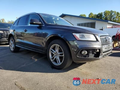 Czwarte zdjęcie samochodu z boku: 2015 AUDI Q5 PREMIUM PLUS VIN:WA1DGAFP0FA033990 - miniatura
