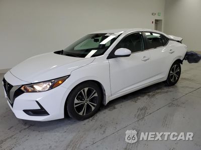 2020 NISSAN SENTRA SV 3N1AB8CV1LY243947 - główne zdjęcie licytacji z USA - miniatura