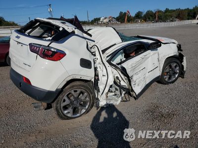 Trzecie zdjęcie samochodu z tyłu: 2020 JEEP COMPASS LIMITED VIN:3C4NJCCB6LT128560 - miniatura
