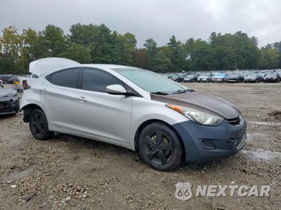 Czwarte zdjęcie samochodu z boku: 2011 HYUNDAI ELANTRA GLS VIN:KMHDH4AE9BU111990 - miniatura