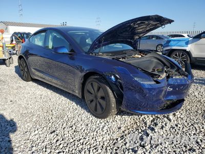Czwarte zdjęcie samochodu z boku: 2024 TESLA MODEL 3 VIN:5YJ3E1EA1RF784502 - miniatura