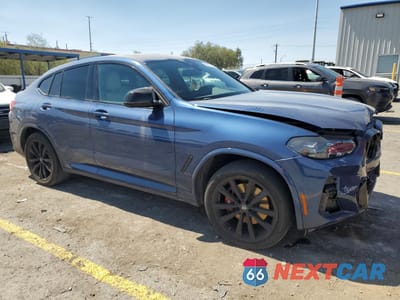 Czwarte zdjęcie samochodu z boku: 2023 BMW X4 M40I VIN:5UX43DT03P9P84643 - miniatura