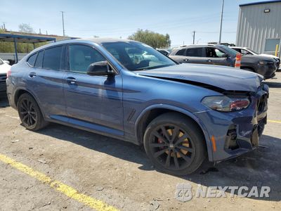 Czwarte zdjęcie samochodu z boku: 2023 BMW X4 M40I VIN:5UX43DT03P9P84643 - miniatura