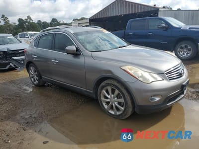 Czwarte zdjęcie samochodu z boku: 2010 INFINITI EX35 BASE VIN:JN1AJ0HP7AM703059 - miniatura