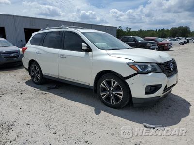 Czwarte zdjęcie samochodu z boku: 2017 NISSAN PATHFINDER S VIN:5N1DR2MN2HC677002 - miniatura