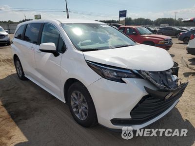 Czwarte zdjęcie samochodu z boku: 2025 TOYOTA SIENNA LE VIN:5TDKRKEC7SS255550 - miniatura