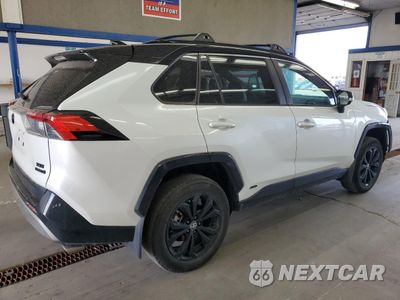 Trzecie zdjęcie samochodu z tyłu: 2023 TOYOTA RAV4 XSE VIN:2T3E6RFV1PW044106 - miniatura