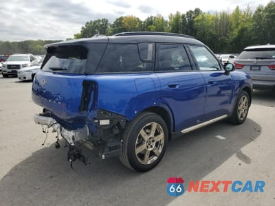 Trzecie zdjęcie samochodu z tyłu: 2025 MINI COUNTRYMAN S ALL4 VIN:WMZ23GA02S7P50162 - miniatura