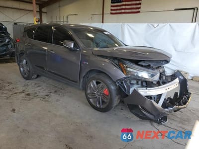 Czwarte zdjęcie samochodu z boku: 2019 ACURA RDX A-SPEC VIN:5J8TC1H60KL016284 - miniatura