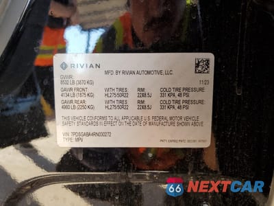 Zdjęcie 13 z 15 samochodu: 2024 RIVIAN R1S ADVENTURE VIN:7PDSGABA4RN030272 - miniatura