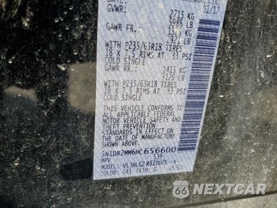 Zdjęcie 13 z 16 samochodu: 2017 NISSAN PATHFINDER S VIN:5N1DR2MM6HC656600 - miniatura