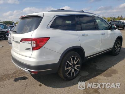 Trzecie zdjęcie samochodu z tyłu: 2020 HONDA PILOT TOURING VIN:5FNYF6H91LB004359 - miniatura