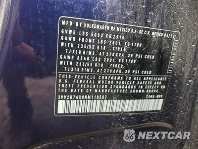 Zdjęcie 14 z 14 samochodu: 2022 VOLKSWAGEN TIGUAN SE VIN:3VV2B7AX8NM118567 - miniatura