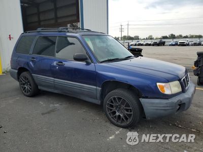 Czwarte zdjęcie samochodu z boku: 2001 SUBARU FORESTER L VIN:JF1SF635X1G755138 - miniatura
