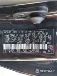 Zdjęcie 12 z 12 samochodu: 2013 TOYOTA COROLLA BASE VIN:2T1BU4EE1DC941834 - miniatura
