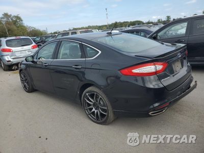 Drugie zdjęcie samochodu z przodu: 2014 FORD FUSION TITANIUM VIN:3FA6P0D95ER362787 - miniatura