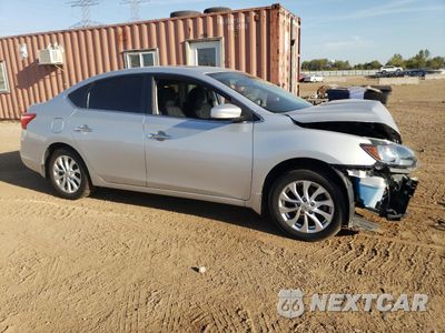 Czwarte zdjęcie samochodu z boku: 2018 NISSAN SENTRA S VIN:3N1AB7APXJY217830 - miniatura