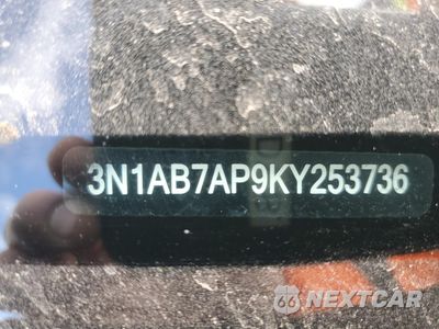 Zdjęcie 12 z 15 samochodu: 2019 NISSAN SENTRA S VIN:3N1AB7AP9KY253736 - miniatura